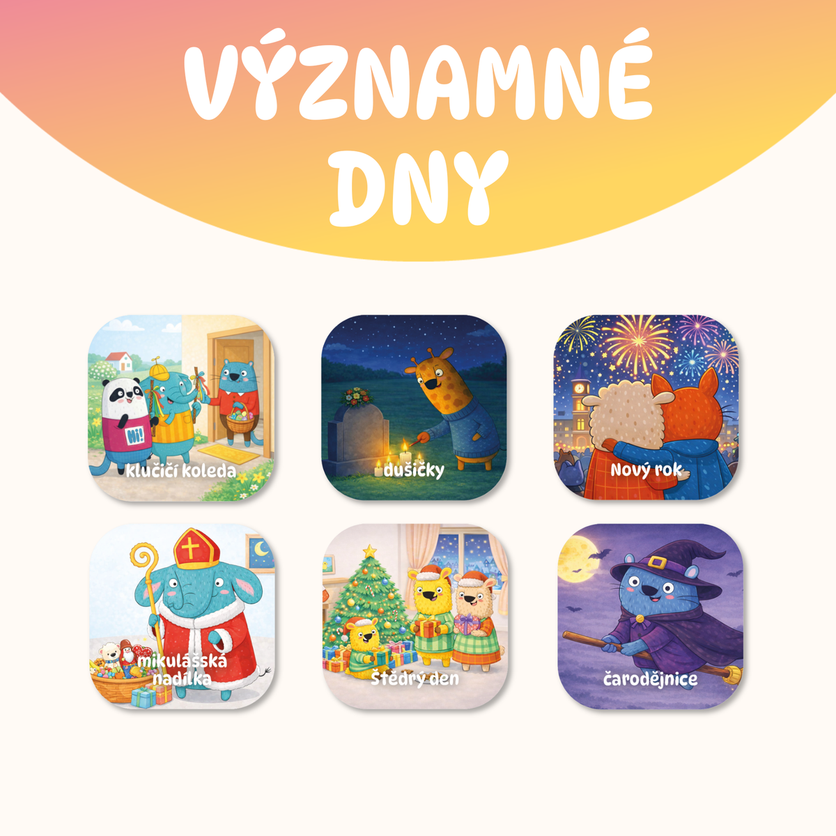 VÝZNAMNÉ DNY